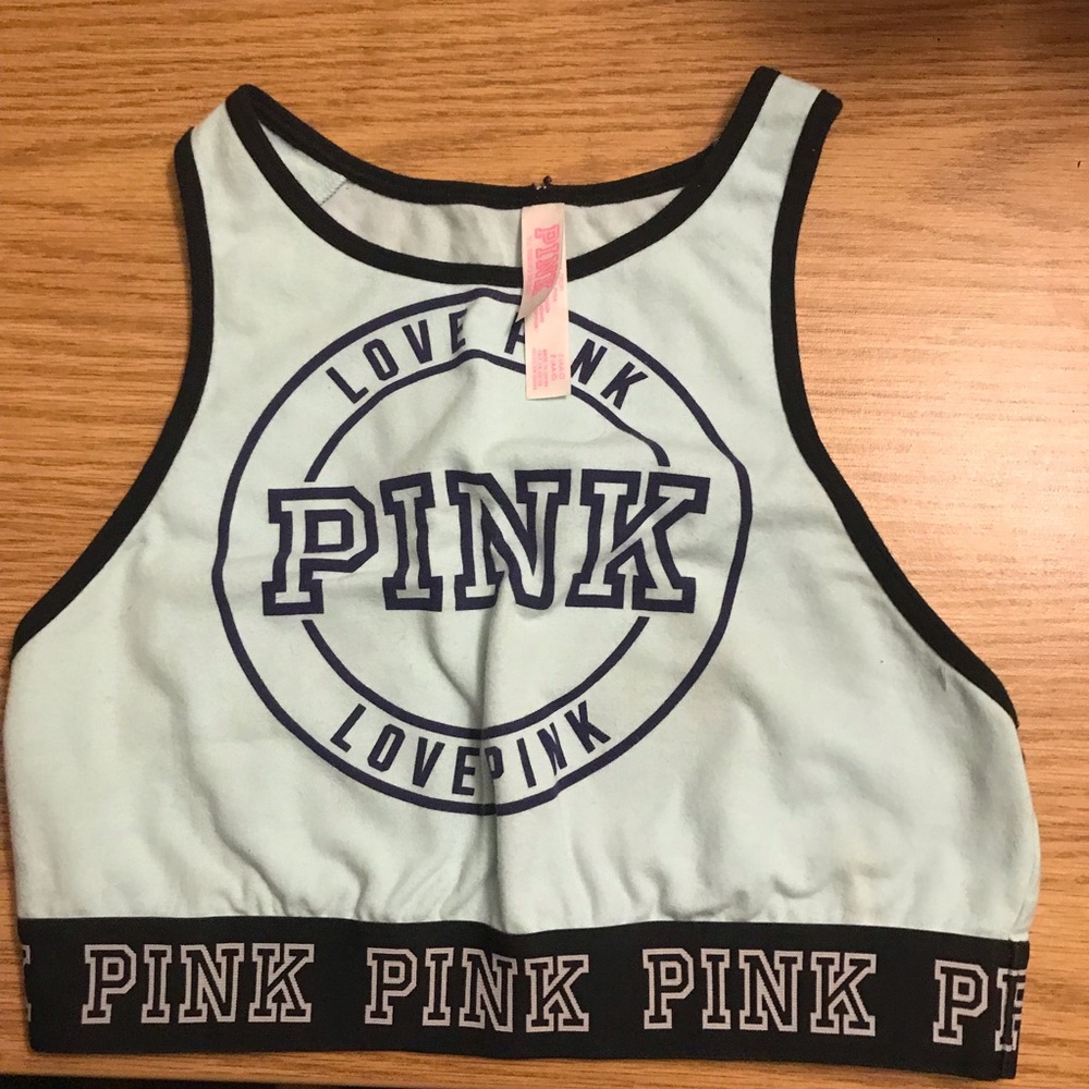 Victoria Seceret pink crop top